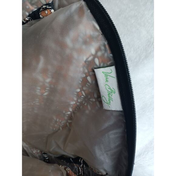 Vera Bradley Café Latte Retired Set Makeup Bag Wallet Coin Purse 3‑Piece Lot - Picture 5 of 5